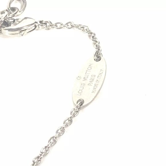 LOUIS VUITTON Studs Bracelet Essential V Accessories chain Bracelet - Picture 3 of 12